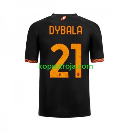 Billiga Fotbollströjor AS Roma Paulo Dybala 21 Tredje tröja 2023/24 Kortärmad